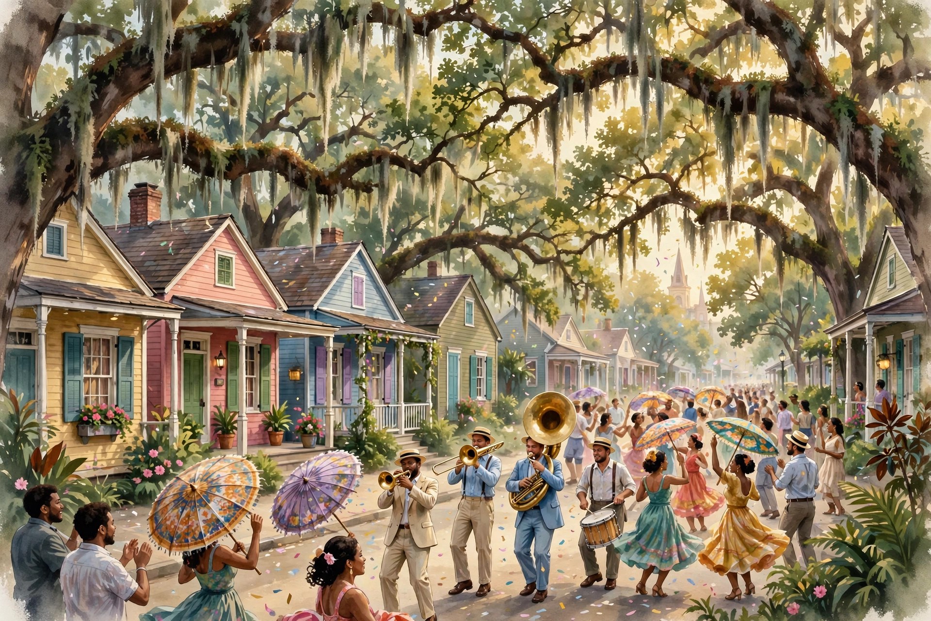 Congo Square and Louis Armstrong Park in Tremé